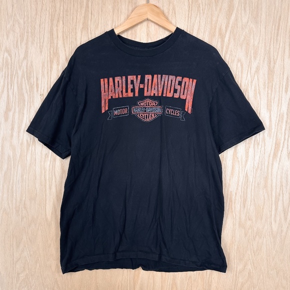 Harley-Davidson Other - Harley-Davidson Dallas Texas Graphic T-Shirt XL Black Vintage Biker Tee